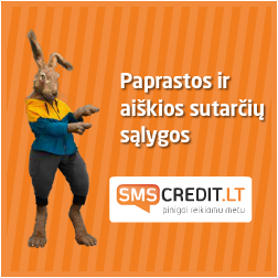 Daugiau informacijos, spauskite čia