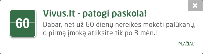 Vivus.lt patogi paskola